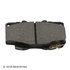 089-1641 by BECK ARNLEY - PREMIUM BRAND BRAKE PADS