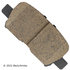 089-1677 by BECK ARNLEY - PREMIUM BRAND BRAKE PADS