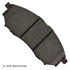 089-1689 by BECK ARNLEY - PREMIUM BRAND BRAKE PADS