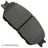 089-1679 by BECK ARNLEY - PREMIUM BRAND BRAKE PADS