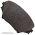 089-1696 by BECK ARNLEY - PREMIUM BRAND BRAKE PADS