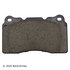 089-1713 by BECK ARNLEY - PREMIUM BRAND BRAKE PADS