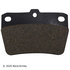 089-1732 by BECK ARNLEY - PREMIUM BRAND BRAKE PADS