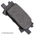 089-1741 by BECK ARNLEY - PREMIUM BRAND BRAKE PADS