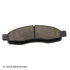 089-1747 by BECK ARNLEY - PREMIUM BRAND BRAKE PADS