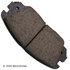 089-1772 by BECK ARNLEY - PREMIUM BRAND BRAKE PADS