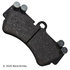 089-1760 by BECK ARNLEY - PREMIUM BRAND BRAKE PADS