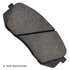 089-1784 by BECK ARNLEY - PREMIUM BRAND BRAKE PADS