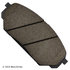 089-1777 by BECK ARNLEY - PREMIUM BRAND BRAKE PADS