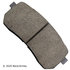 089-1800 by BECK ARNLEY - PREMIUM BRAND BRAKE PADS