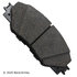 089-1790 by BECK ARNLEY - PREMIUM BRAND BRAKE PADS