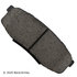 089-1793 by BECK ARNLEY - PREMIUM BRAND BRAKE PADS