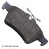 089-1812 by BECK ARNLEY - PREMIUM BRAND BRAKE PADS