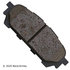 089-1815 by BECK ARNLEY - PREMIUM BRAND BRAKE PADS