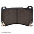 089-1826 by BECK ARNLEY - PREMIUM BRAND BRAKE PADS