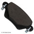 089-1838 by BECK ARNLEY - PREMIUM BRAND BRAKE PADS