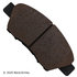 089-1828 by BECK ARNLEY - PREMIUM BRAND BRAKE PADS