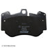 089-1868 by BECK ARNLEY - PREMIUM BRAND BRAKE PADS