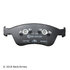 089-1860 by BECK ARNLEY - PREMIUM BRAND BRAKE PADS