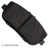 089-1872 by BECK ARNLEY - PREMIUM BRAND BRAKE PADS