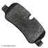 089-1892 by BECK ARNLEY - PREMIUM BRAND BRAKE PADS