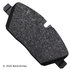 089-1917 by BECK ARNLEY - PREMIUM BRAND BRAKE PADS