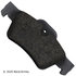 089-1845 by BECK ARNLEY - PREMIUM BRAND BRAKE PADS