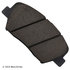 089-1931 by BECK ARNLEY - PREMIUM BRAND BRAKE PADS