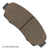 089-1948 by BECK ARNLEY - PREMIUM BRAND BRAKE PADS