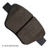 089-1940 by BECK ARNLEY - PREMIUM BRAND BRAKE PADS