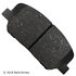 089-1958 by BECK ARNLEY - PREMIUM BRAND BRAKE PADS