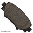 089-1982 by BECK ARNLEY - PREMIUM BRAND BRAKE PADS