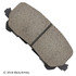 089-2006 by BECK ARNLEY - PREMIUM BRAND BRAKE PADS