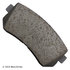 089-2047 by BECK ARNLEY - PREMIUM BRAND BRAKE PADS