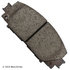 089-2056 by BECK ARNLEY - PREMIUM BRAND BRAKE PADS