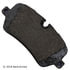 089-2070 by BECK ARNLEY - PREMIUM BRAND BRAKE PADS