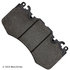 089-2071 by BECK ARNLEY - PREMIUM BRAND BRAKE PADS