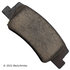 089-2126 by BECK ARNLEY - OE BRAKE PADS