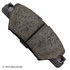 089-2082 by BECK ARNLEY - PREMIUM BRAND BRAKE PADS