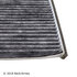 042-2050 by BECK ARNLEY - CABIN AIR FILTER