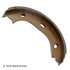 081-0073 by BECK ARNLEY - EMERGENCY BRAKE SHOES