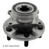 051-6408 by BECK ARNLEY - HUB AND BEARING ASSY