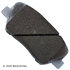 085-1931 by BECK ARNLEY - PREMIUM ASM BRAKE PADS