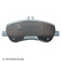 085-1942 by BECK ARNLEY - PREMIUM ASM BRAKE PADS