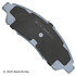 085-1934 by BECK ARNLEY - PREMIUM ASM BRAKE PADS