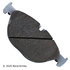 085-1938 by BECK ARNLEY - PREMIUM ASM BRAKE PADS