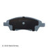 085-1962 by BECK ARNLEY - PREMIUM ASM BRAKE PADS