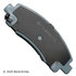 085-1955 by BECK ARNLEY - PREMIUM ASM BRAKE PADS