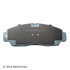 085-1954 by BECK ARNLEY - PREMIUM ASM BRAKE PADS