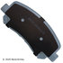 085-1963 by BECK ARNLEY - PREMIUM ASM BRAKE PADS